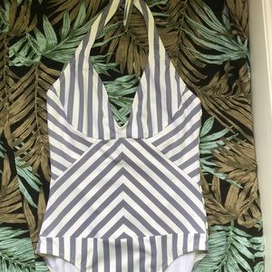 [MOVING SALE] Red Cater Halter Swimsuit